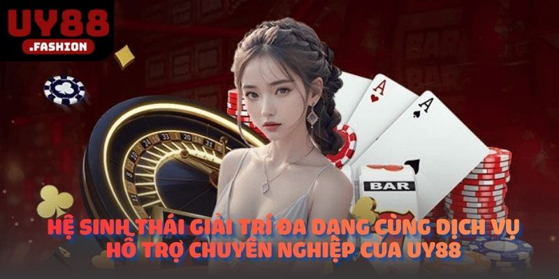 Hệ sinh thái giải trí đa dạng cùng dịch vụ hỗ trợ chuyên nghiệp của UY88